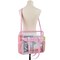 Clear Bag Clear Tote Bag Stadium Approved,Stadium Security Travel & Gym Clear Bag for Work (Pink)